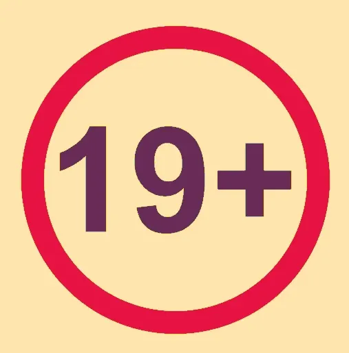 19+ age restriction